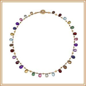Meditrina Designs Multicolor Gemstone Necklace